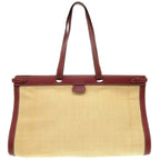 Hermes Museau Clinorin Vaux Chamonix Rouge Ash Tote Bag 1013 — view 2
