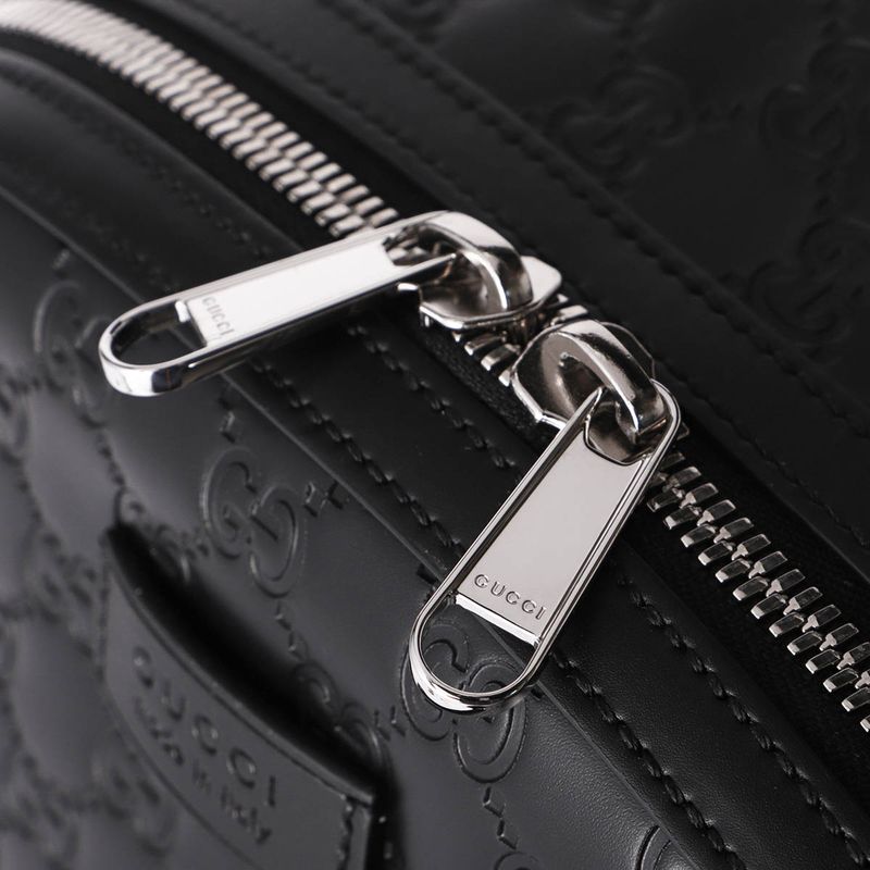 Gucci Backpack Guccissima Black — view 8