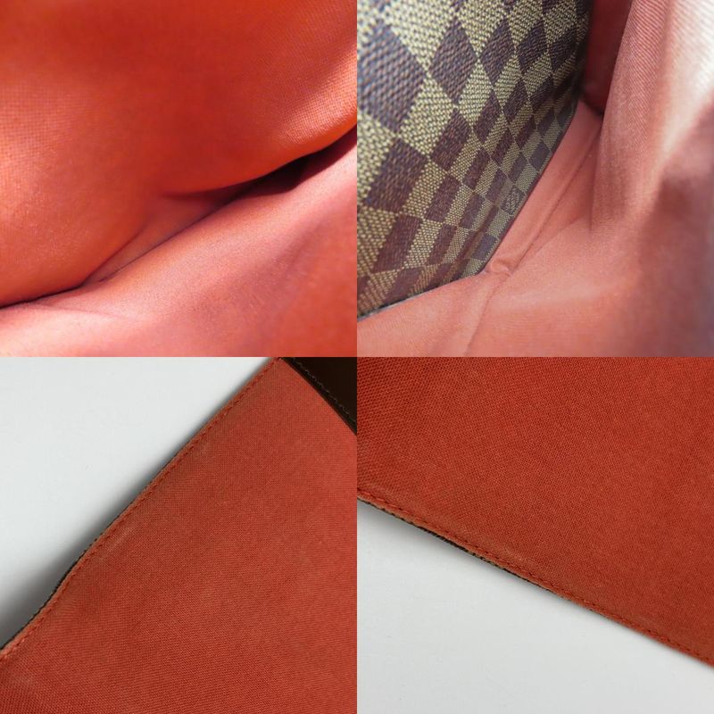 Louis Vuitton Shoulder Bag Broadway Damier Ebene Brown Gold Hardware — view 8