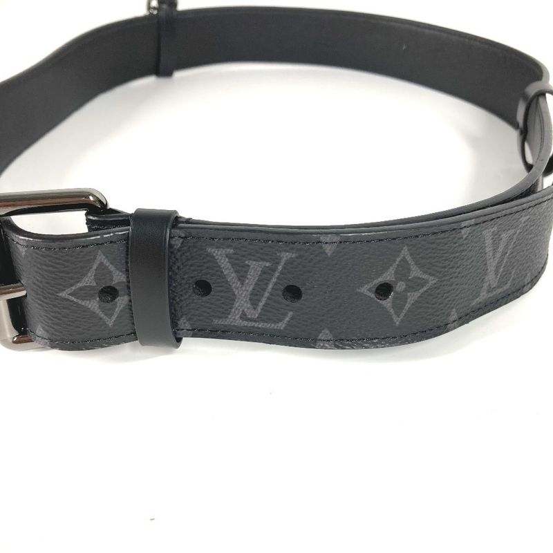 Louis Vuitton Belt Santure Signature Chain 35 mm M0179 V Monogram Eclipse — view 9