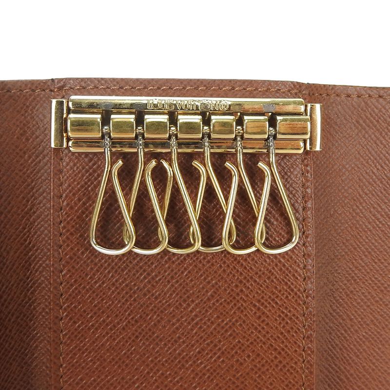 Louis Vuitton Key Case Multicles 6 Brown — view 5