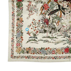 Dior Square Scarf Floral Pattern Beige 25 Jah090 Zkdo Accessories — view 4
