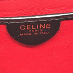 Celine Leather Circle Logo 2-Way Mini Hand Bag Black — view 9