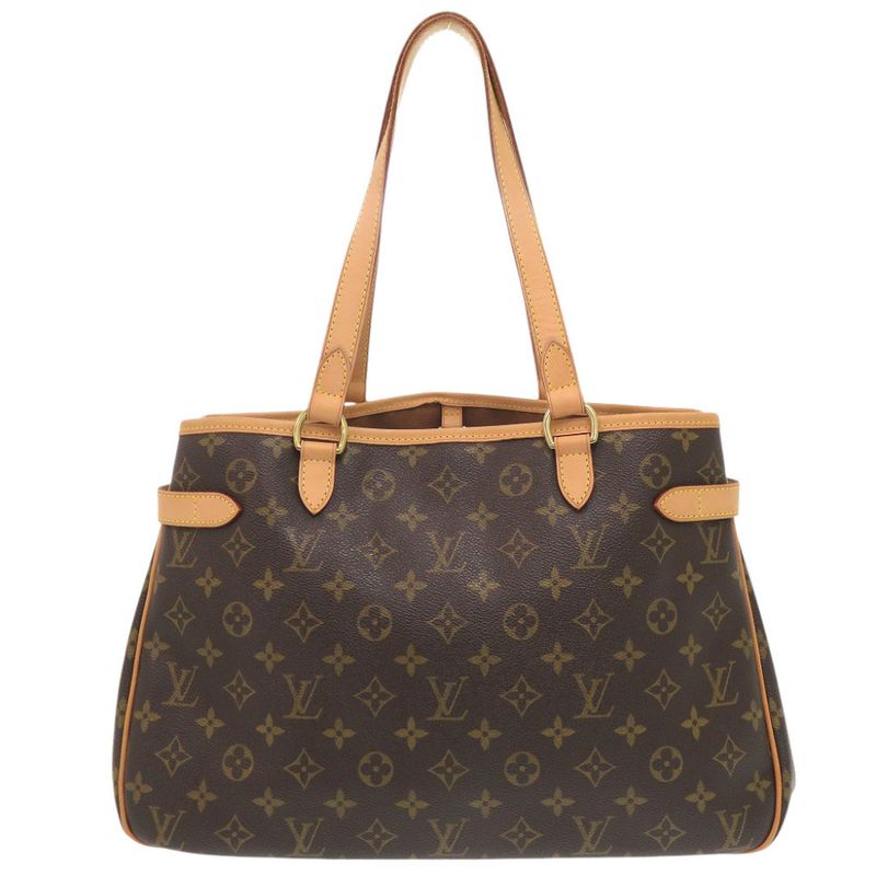 Louis Vuitton Batignolles Orizontal Monogram Brown Handbag 1429 — view 2