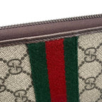 Gucci Bi-Fold Long Wallet Ophidia Zip-Around GG Pattern Double — view 6