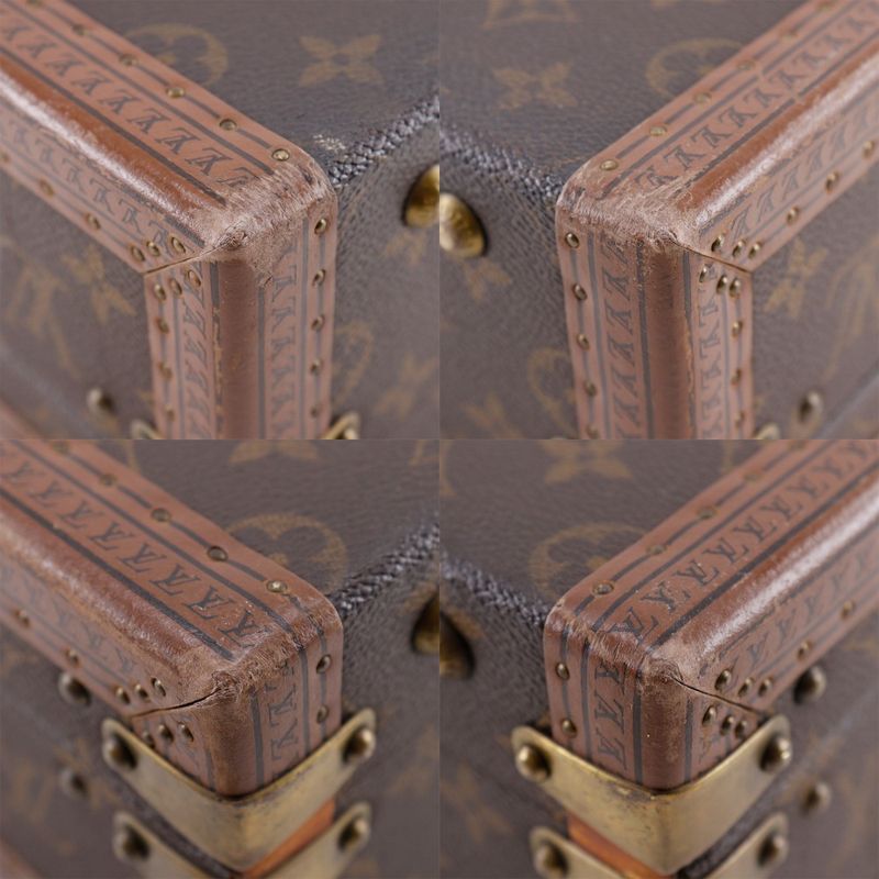 Louis Vuitton President Vintage Attache Case Monogram Canvas Brown — view 4