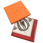 Hermes Carre 90 Attelage en Arbalete Arched Linked Silk Multicolor Scarf 1546 — view 2