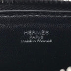 Hermes Cadena Tadelakt Black Hand Bag