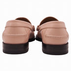 Gucci Interlocking G Loafer Shoes Cutout Pink Black — view 2