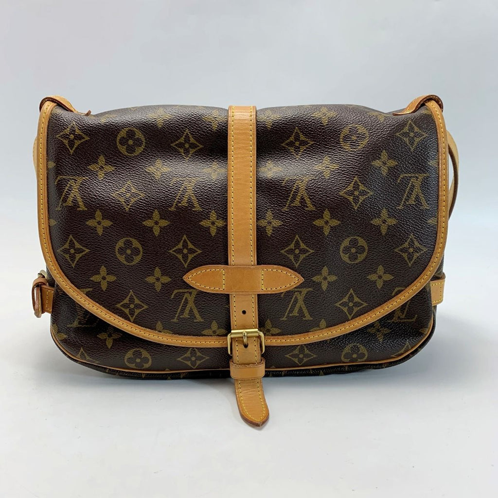 Louis Vuitton Monogram Saumur Bag Shoulder — view 2