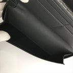 Louis Vuitton Taurillon Leather Zippy Wallet Vertical Black — view 8