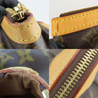 Louis Vuitton Handbag Tivoli PM Monogram Nubuck Brown — view 7