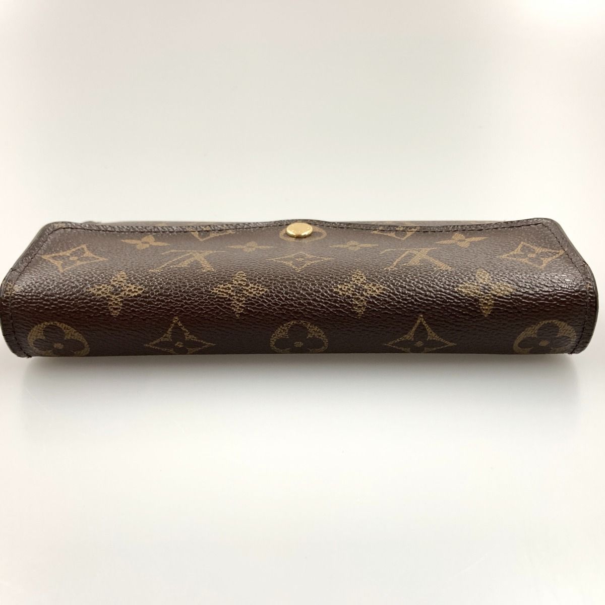 Louis Vuitton Monogram Portefeuille Sara Bifold Long Wallet Brown — view 3