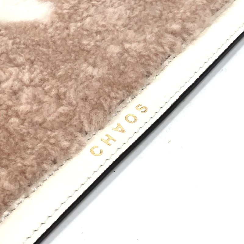 Fendi Miscellaneous Goods Logo PC Cover IPAD 7 Ar921 Leather Pink — view 5