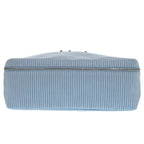 Hermes Cabriole Togo Bag MM Cotton White Blue Water 1009 Pouch — view 4