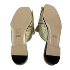 Gucci Double G GG Marmont Sandals Mules Slippers Shoes Fringe Leather — view 6
