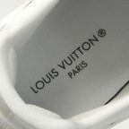 Louis Vuitton Run 55 Sneakers Shoes Mixed Material White — view 8