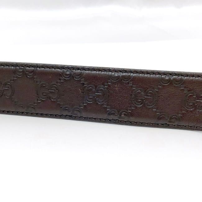 Gucci Belt Brown Cima Interlocking — view 6