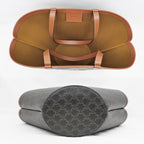 Celine Coufan Brown Triomphe Canvas Tote Bag Multicolor Logo — view 5