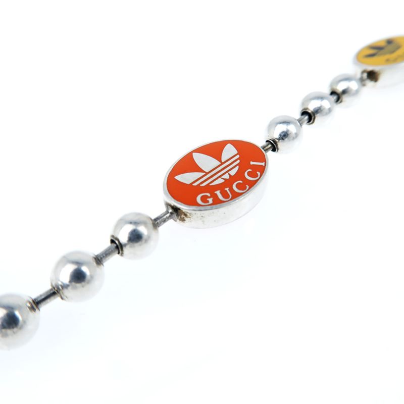 Gucci Adidas Collaboration Bracelet Ball Chain 18 AG 925 Multicolor — view 6