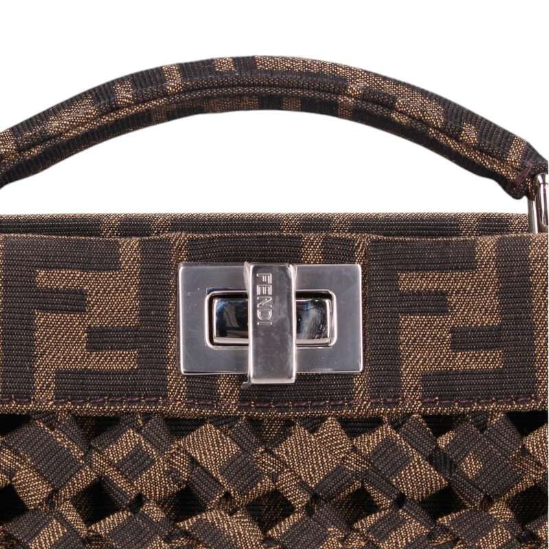 Fendi 7 Va530 icy You Mini Zucca Pattern Handbag — view 4