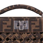 Fendi 7 Va530 icy You Mini Zucca Pattern Handbag — view 4