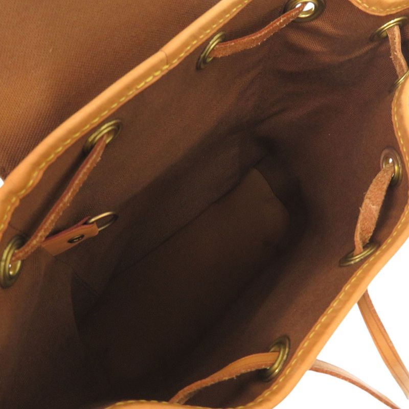 Louis Vuitton Mini Montsouris Monogram Brown Backpack Daypack — view 6