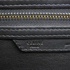 Celine Luggage Micro Shopper Handbag — view 8