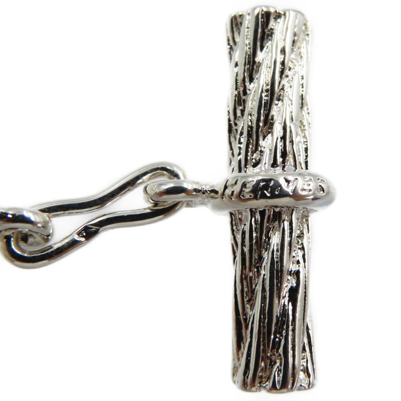 Hermes Cufflinks Silver 925 0047 — view 6