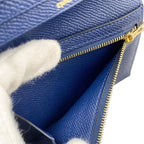 Hermes Bifold Wallet Bearn Compact Cc7 U Epson Navy — view 8
