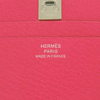Hermes Medor Chevre Shamkira Rose Extreme Silver Hardware — view 9