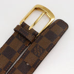 Louis Vuitton Santure Ellipse M6995 Damier Canvas Brown Ca1101 Belt — view 5