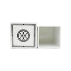 Hermes Sugar Box H DECO White Black Pottery Accessories — view 5
