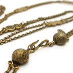 Yves Saint Laurent Necklace Long Vintage Swirl GP — view 6
