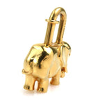 Hermes Charm Cadenas Animal Motif Elephant — view 4