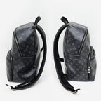 Louis Vuitton Monogram Eclipse Apollo Noir Black Backpack Bag — view 3