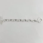 Hermes Bracelet Chaine D'ancre MM 14 Frames Silver Ag — view 3