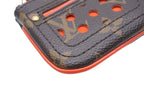 Louis Vuitton Pochette Cles Coin Purse Monogram Perfo Leather Orange — view 5