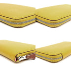 Hermes Azap Long Silk-in Joan Ambre Epson Wallet — view 5