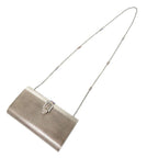 Gucci Metal Crystal Silver Chain Shoulder Bag 0347 — view 6