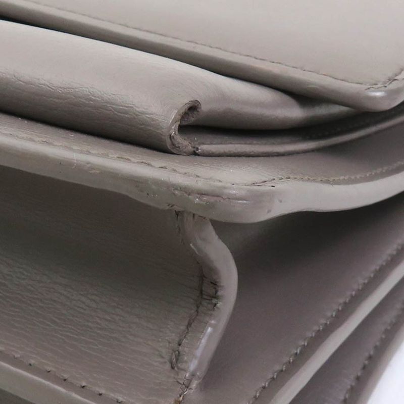 Saint Laurent Shoulder Gray Bag — view 6