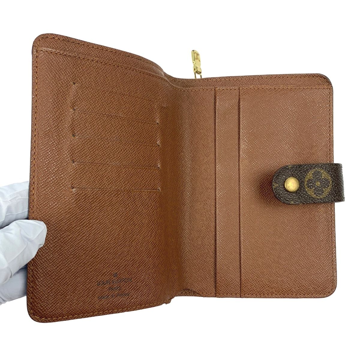 Louis Vuitton Porte Papier Zip Monogram Bifold Wallet — view 4