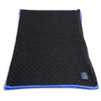 Louis Vuitton Echarpe Edge Scarf Black Blue My0137 — view 2
