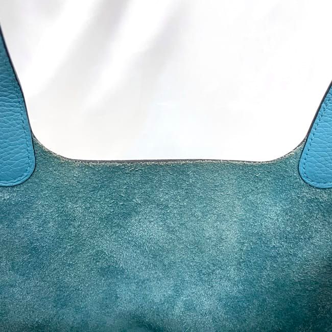 Hermes Handbag Picotin Lock PM Light Blue Jean — view 8