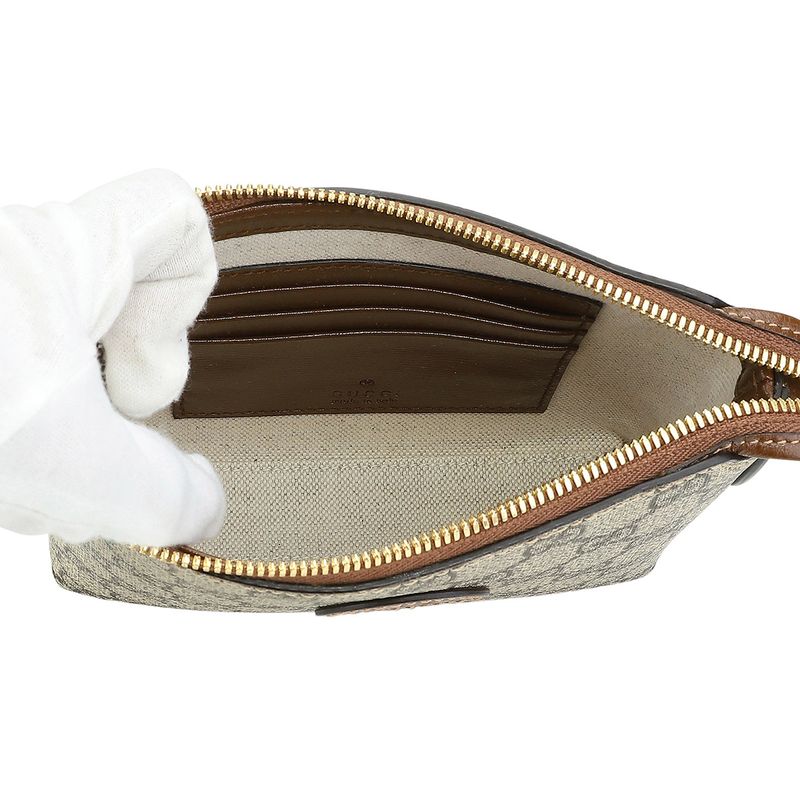Gucci Shoulder Bag Interlocking G Beige Ebony — view 6