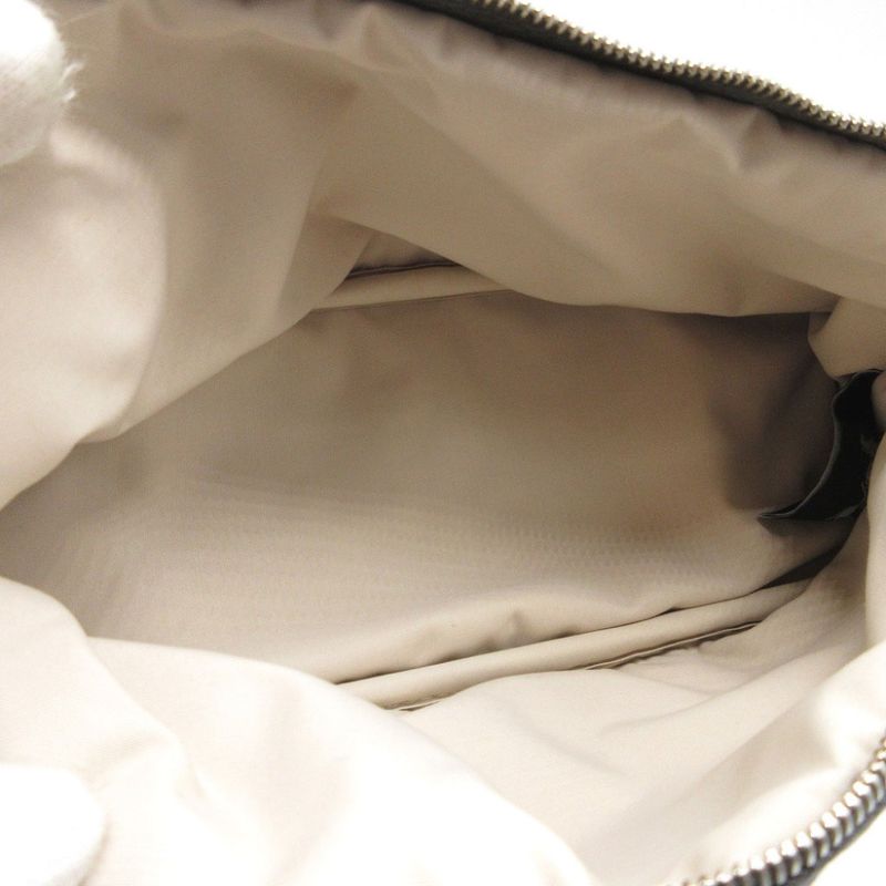 Hermes Bolide Vis Versa PM Perforated Logo Silk Cotton Asie Gray Cosmetic Pouch — view 4