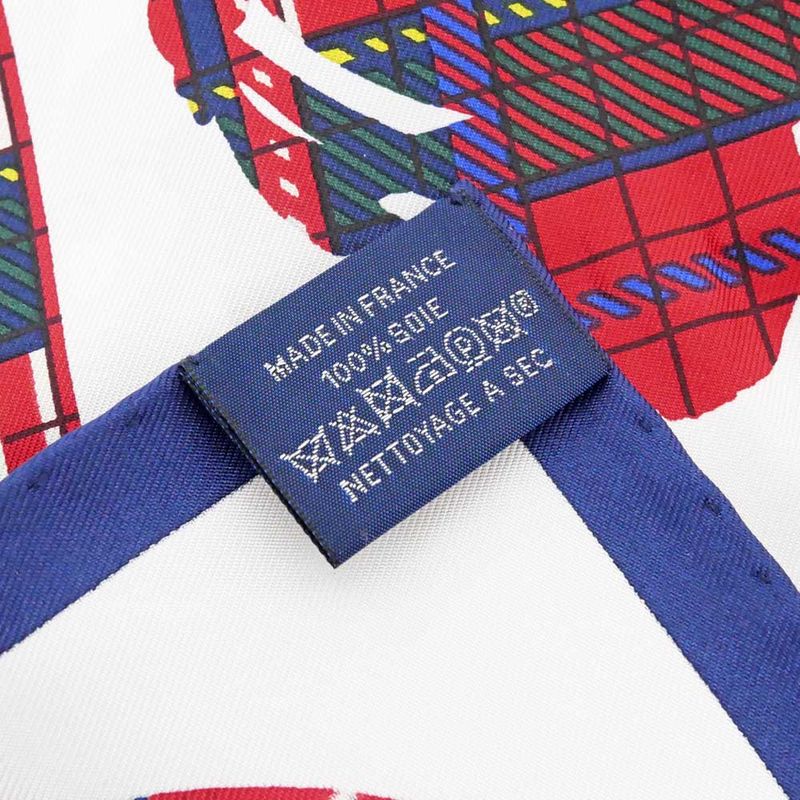 Hermes Petit Carre 40 Scarf Brides De GALA Silk Multicolor Accessory — view 8