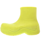 Bottega Veneta the Puddle Rubber Paddle Boots in Green 35 — view 2