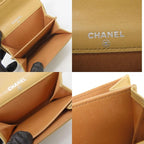 Chanel Coin Case Timeless Classic Lambskin Beige Silver Hardware 10 — view 7