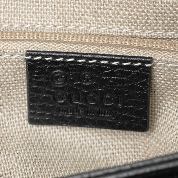 Gucci Shoulder Bag Interlocking G Black — view 8